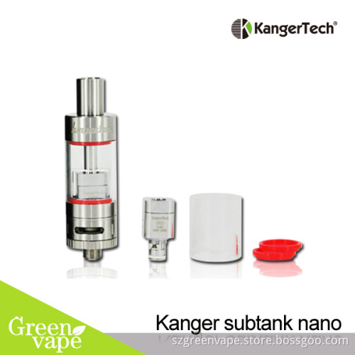 2015 Kanger New Arrival Kanger Subtank RBA Atomizer Subtank Nano Kanger Atomizer